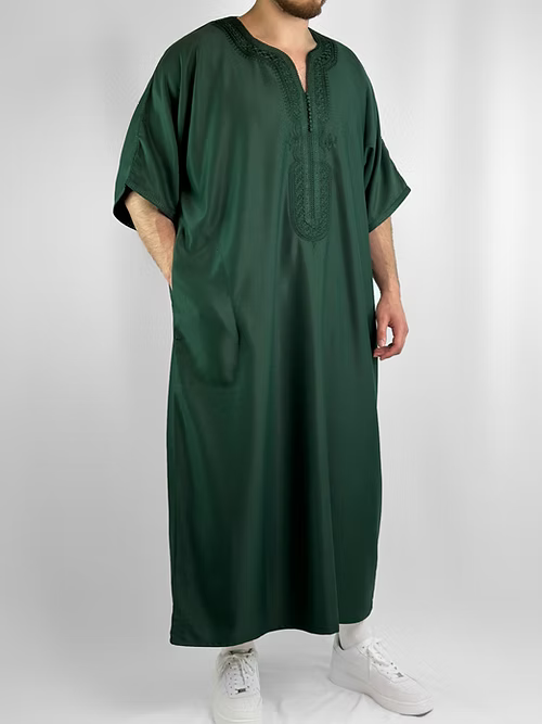 Chilaba Kayn – Textura Fina y Confección de Alta Calidad