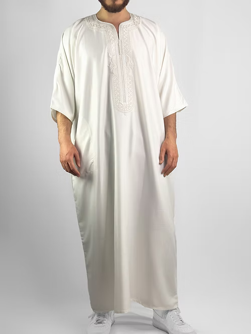 Chilaba Kayn – Textura Fina y Confección de Alta Calidad