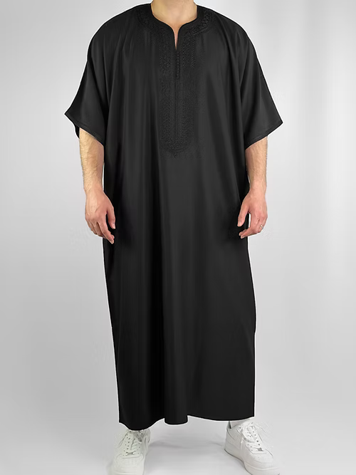 Chilaba Kayn – Textura Fina y Confección de Alta Calidad