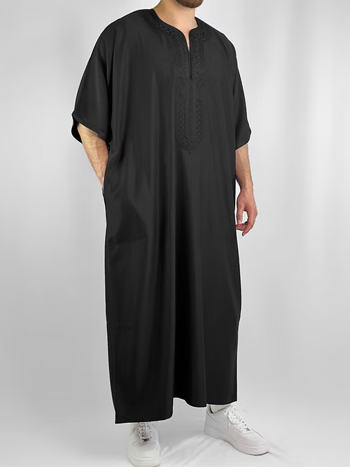 Chilaba Kayn – Textura Fina y Confección de Alta Calidad