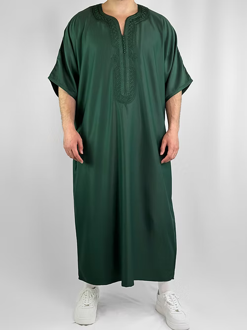 Chilaba Kayn – Textura Fina y Confección de Alta Calidad