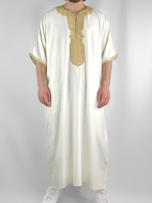 Chilaba Kayn – Textura Fina y Confección de Alta Calidad