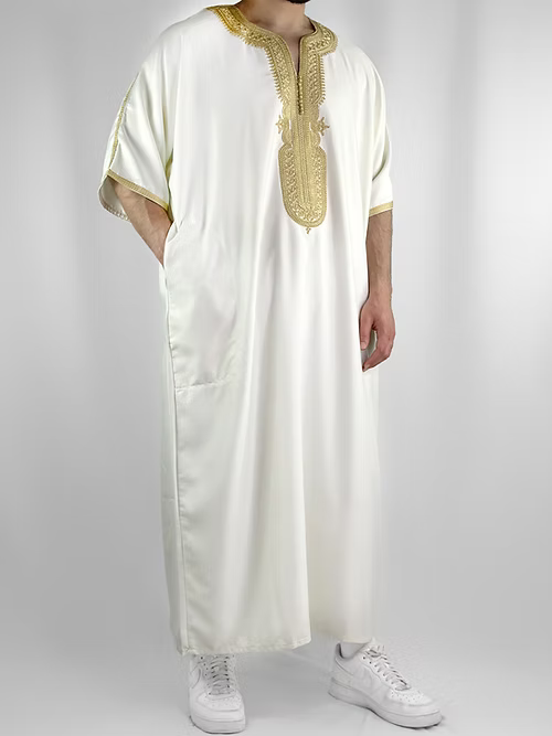 Chilaba Kayn – Textura Fina y Confección de Alta Calidad