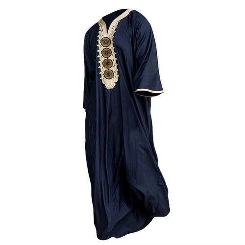 Chilaba lisa - Tela premium Traspirable