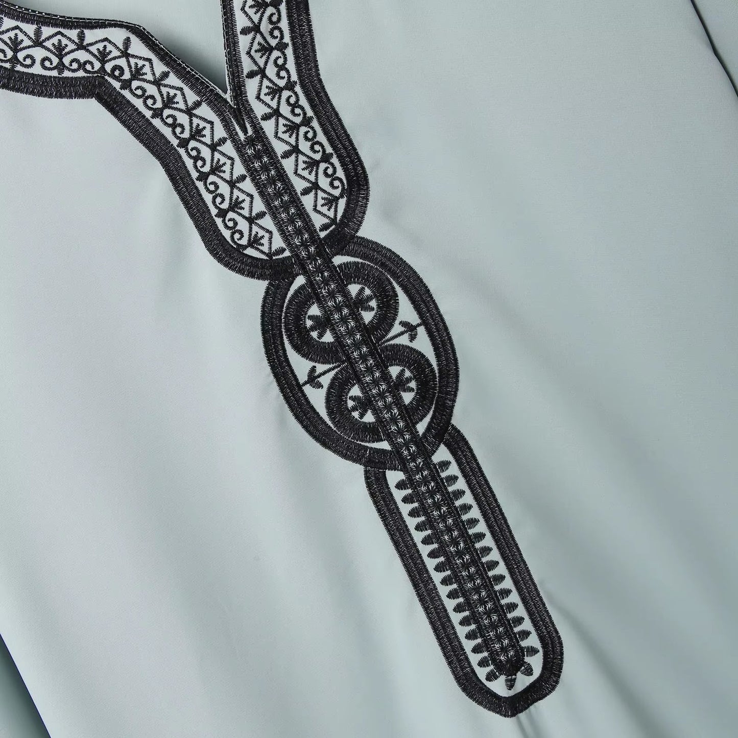 Chilaba ZAFIR – Azul Zafiro | Edición Artesanal en Tejido Tradicional